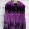 紫色印花中衣
