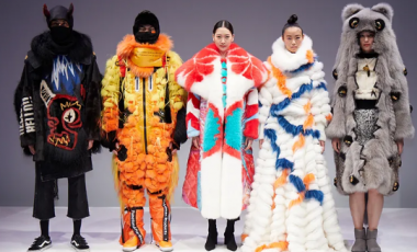 年轻的色彩：日本皮草时尚设计大赛获奖作品